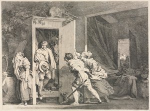 De Kast door Jean Honore Fragonard