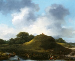 De heuvel, 1761-65 door Jean Honore Fragonard
