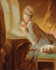 De liefdesbrief, vroege jaren 1770 door Jean Honore Fragonard