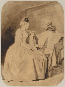 Het Lezen door Jean Honore Fragonard
