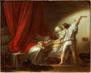 De romantische scène