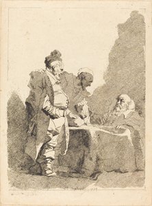 De belastinginners door Jean Honore Fragonard