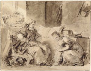 Onbekend beeld door Jean Honore Fragonard
