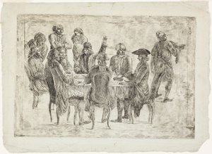 Le Déjeuner de Voltaire à Ferney of Le Souper des Philosophes