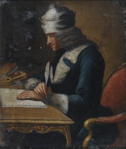 Portret van François Marie Arouet de Voltaire
