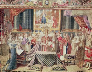 Het huwelijk van de koning (Lodewijk XIV), uit 