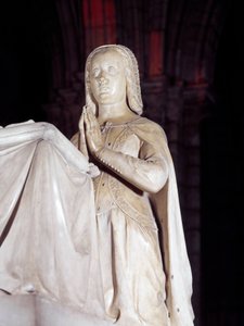 Orant van het graf van Anna van Bretagne en Lodewijk XII