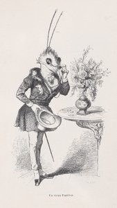Een Oude Vlinder uit Scènes uit het Privé- en Openbare Leven van Dieren, ca. 1837-47