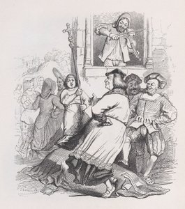 De Violist van Meudon uit De Volledige Werken van Béranger, 1836