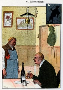 Vogesen Bilder (beelden van de Vogezen); De wijn van de Elzas door Jean Jacques (1873 1951) Waltz
