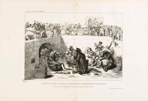 Het Volk Overgeleverd aan de Vampier Belastingen. Uit La Caricature, 1833