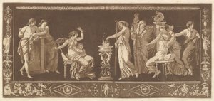 Scène de Sacrifice Antique Sacrifice, uit Recueil de Différentes Compositions Frises et..., 1784