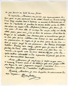 Brief van Jean Jacques Rousseau, 15 juli 1764 door Jean Jacques Rousseau