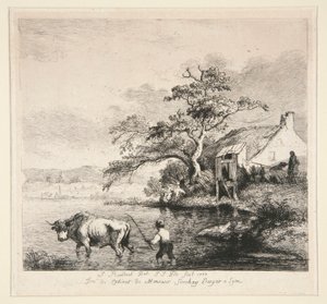Landschap door Jean Jacques de Boissieu