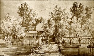 Landschap door Jean Jacques de Boissieu