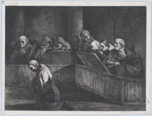 Monniken zingen, 1795