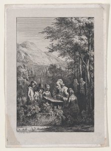De botanie les, 1804 door Jean Jacques de Boissieu