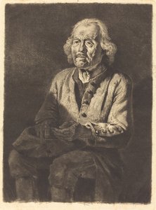 De oude boer Girard door Jean Jacques de Boissieu