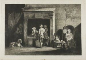 De openbare schrijver door Jean Jacques de Boissieu