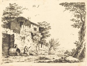 De Spinner door Jean Jacques de Boissieu
