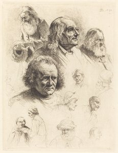 Dertien studies van hoofden