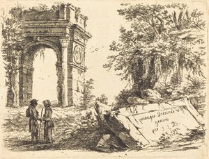 Triomfboog door Jean Jacques de Boissieu