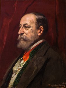 Portret van Camille Saint-Saens