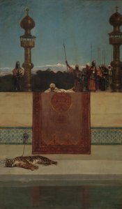 De Tijger van de Sultan door Jean Joseph Benjamin Constant