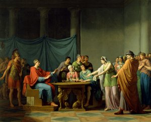 Berenice die Ptolemaeus terechtwijst