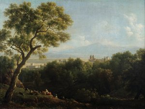 Uitzicht op Frascati, 1820