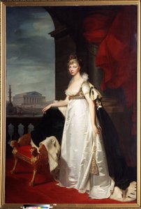 Portret van keizerin Elisabeth Alexeievna