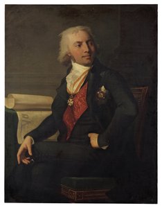Portret van Friedrich Karl Ludwig, Hertog van Sleeswijk-Holstein-Sonderburg-Beck 1757-1816, 1798 door Jean Laurent Monnier