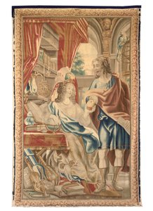 Brusselse wandtapijt uit een set van zes, ca. 1650