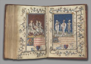 Het gebedenboek van Bonne van Luxemburg, hertogin van Normandië, voor 1349 door Jean Le Noir