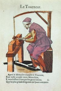 De houtdraaier