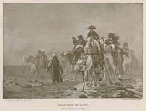 Bonaparte in Egypte door Jean Leon Gerome