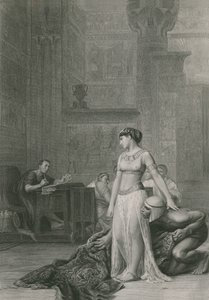 Cleopatra en Caesar door Jean Leon Gerome
