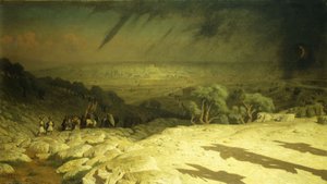 Golgotha door Jean Leon Gerome