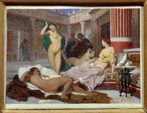 Grieks interieur door Jean Leon Gerome