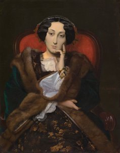 Portret van een Vrouw door Jean Leon Gerome