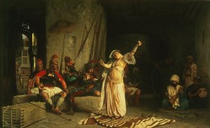 De dans van de Almeh, 1863