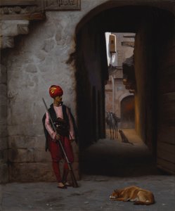 De Wacht door Jean Leon Gerome