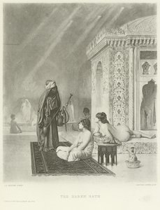 Het Harem Bad door Jean Leon Gerome