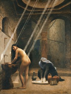 Het Moorse Bad door Jean Leon Gerome