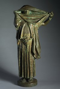 Vrouw met een sluier, c. 1891