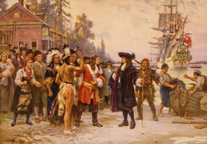 De Landing van William Penn, ca. 1930