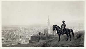Generaal Bonaparte in Caïro, uit Een Verzameling Werken van Jean-Leon Gerome in 100 Fotogravures, 1881 door Jean Leon after Gerome