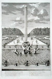 Fontein met Triton en Sirenen, Versailles door Jean Lepautre