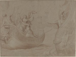 De Ontvoering van Helena van Troje door Jean Lepautre