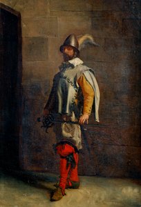 Een Hugenoot, 19e eeuw door Jean Louis Ernest Meissonier